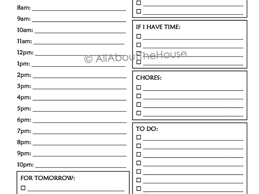 Student Planner Editable AllAboutTheHouse Printables