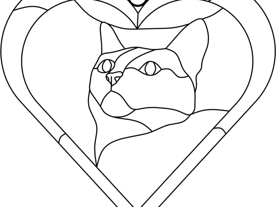 Sunny Brook Studio Stained Glass Free Patterns Cats