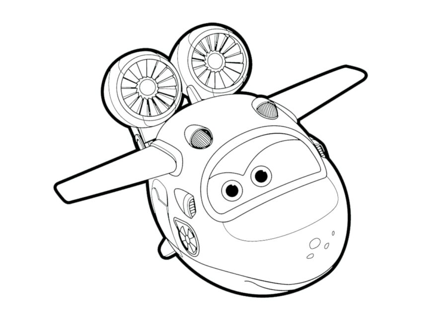 Super Wings Coloring Pages Best Coloring Pages For Kids
