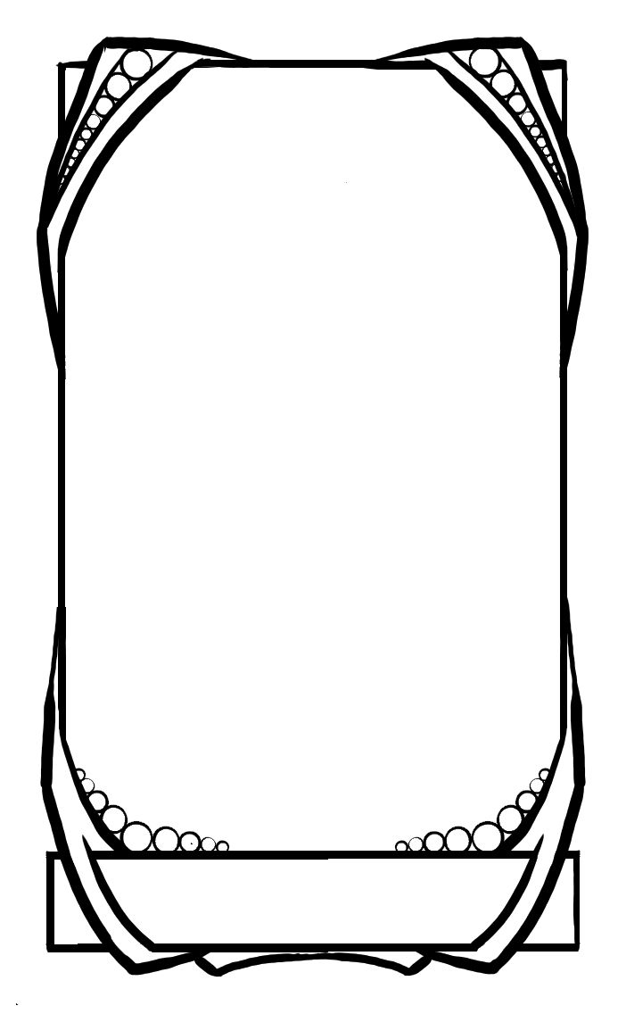 Printable Tarot Card Template