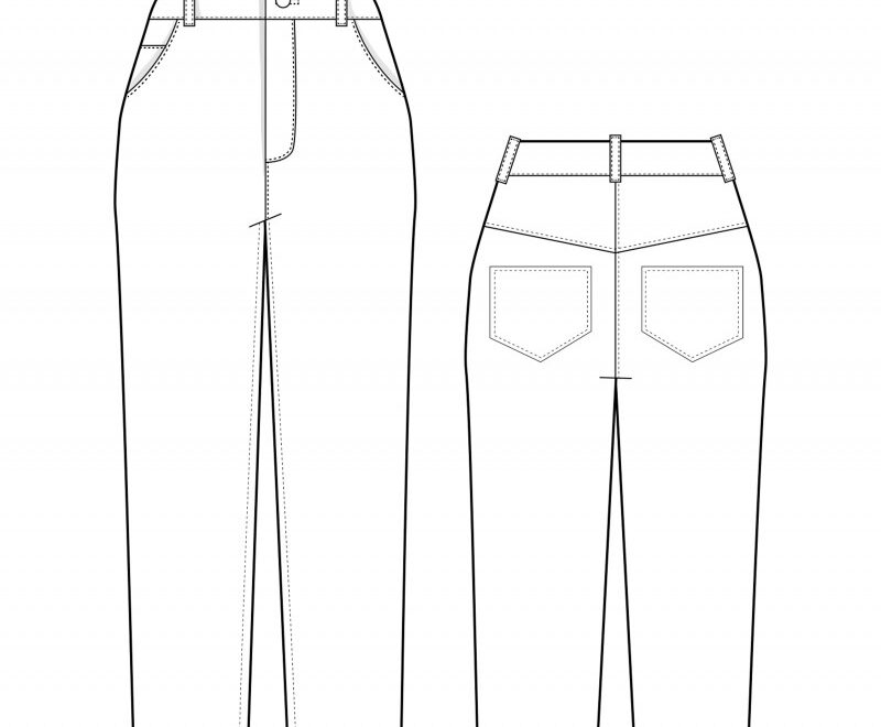 The Calamint Jeans Free Sewing Pattern