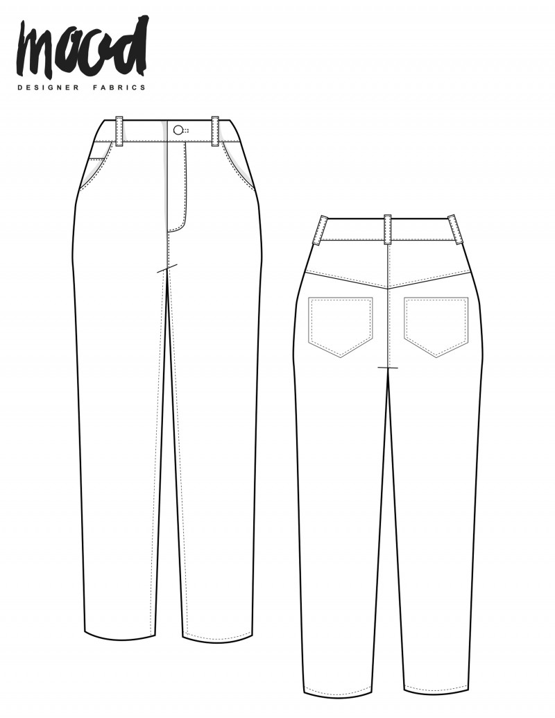 The Calamint Jeans Free Sewing Pattern