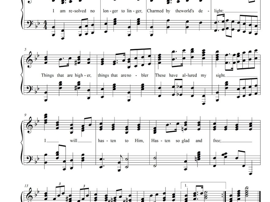 The Church Pianist More Free Hymn Arrangements