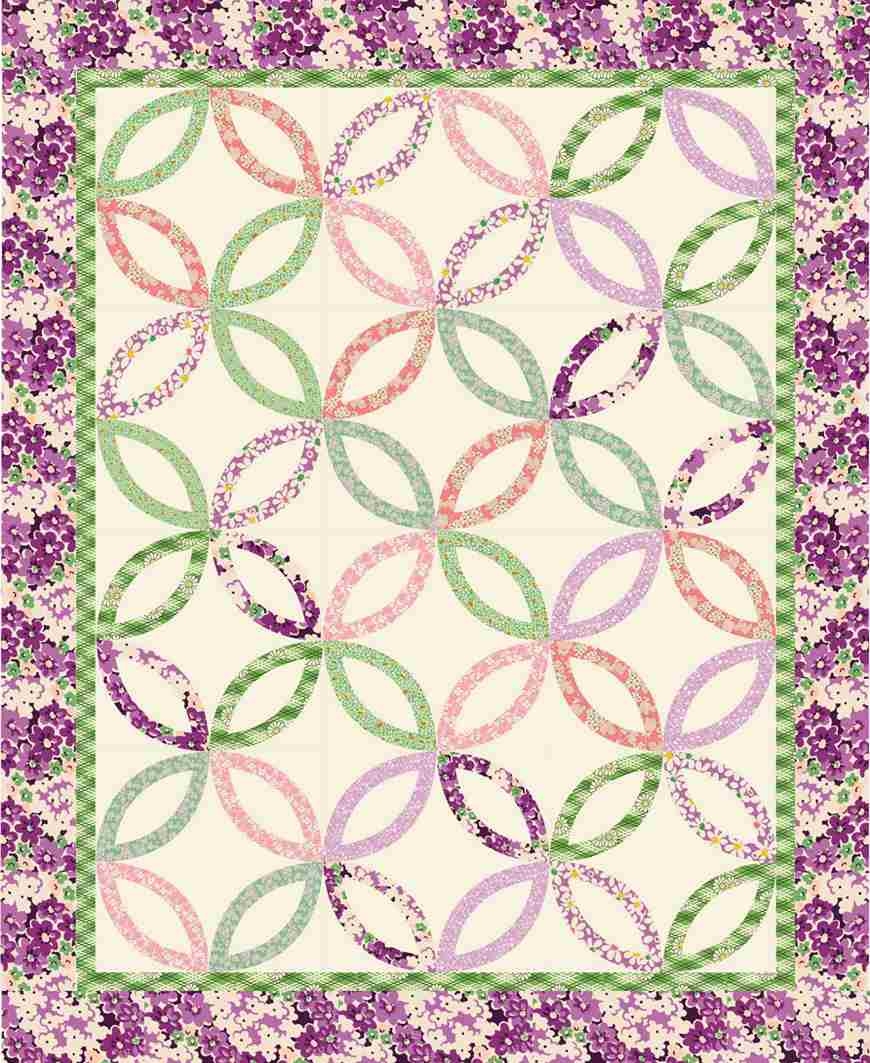 Top 15 Free Double Wedding Ring Quilt Patterns 9 Bonus Patterns For Sale I Love Quilting Forever
