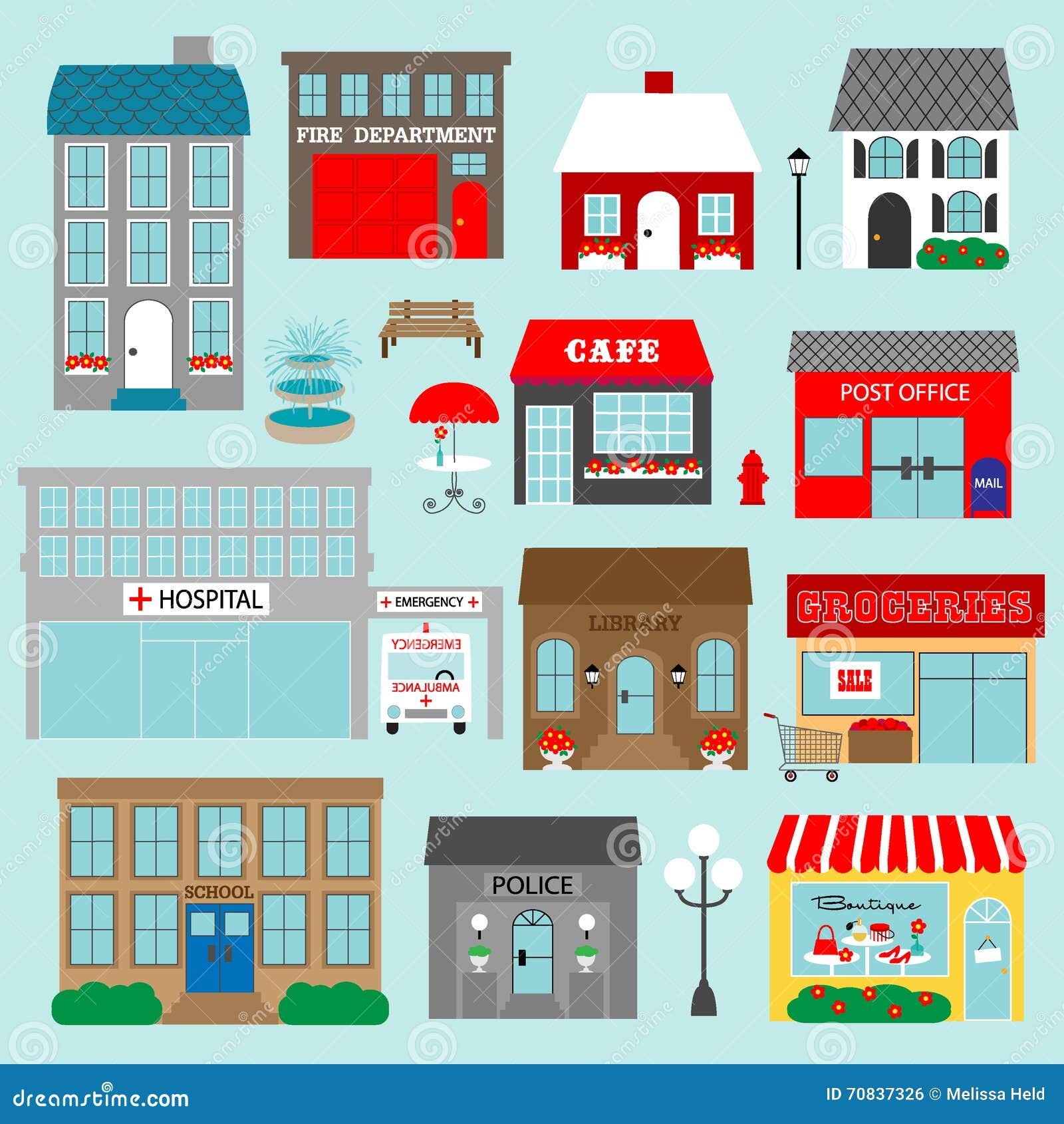 Free Printable Buildings For Storefronts