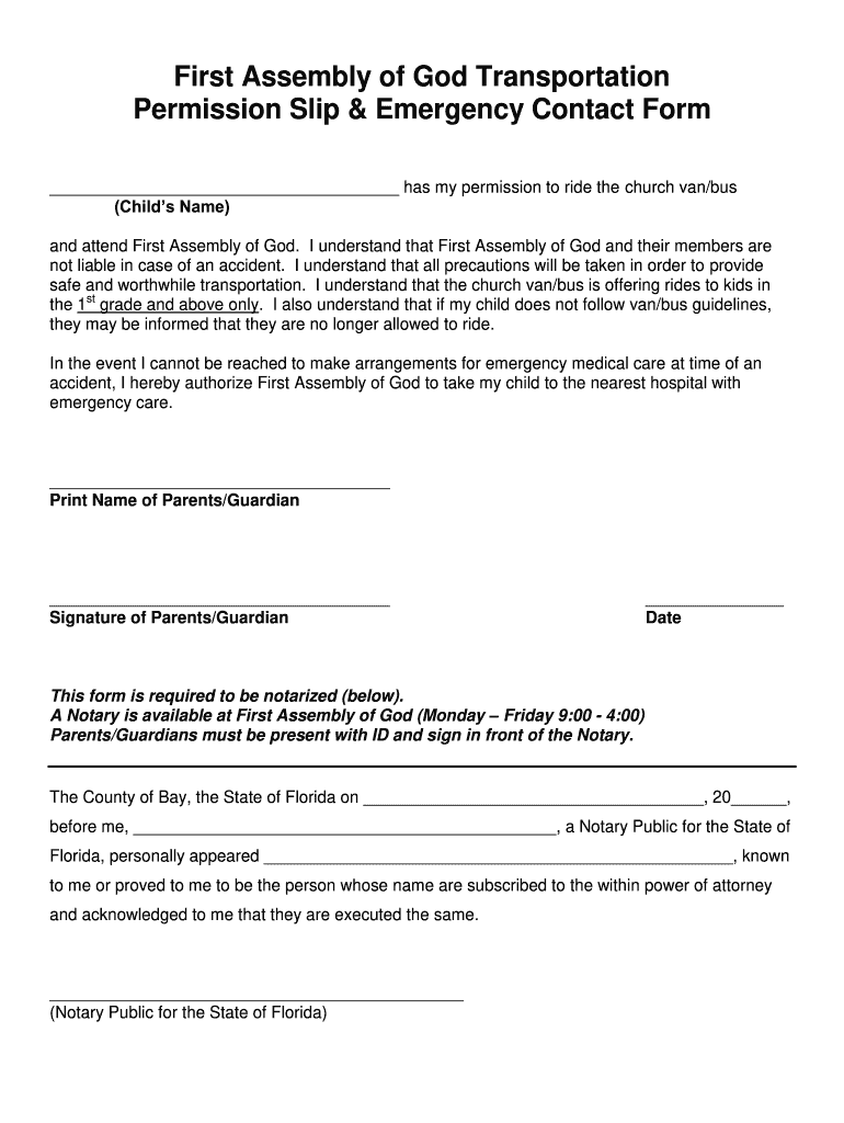 Transportation Permission Form Fill Online Printable Fillable Blank PdfFiller