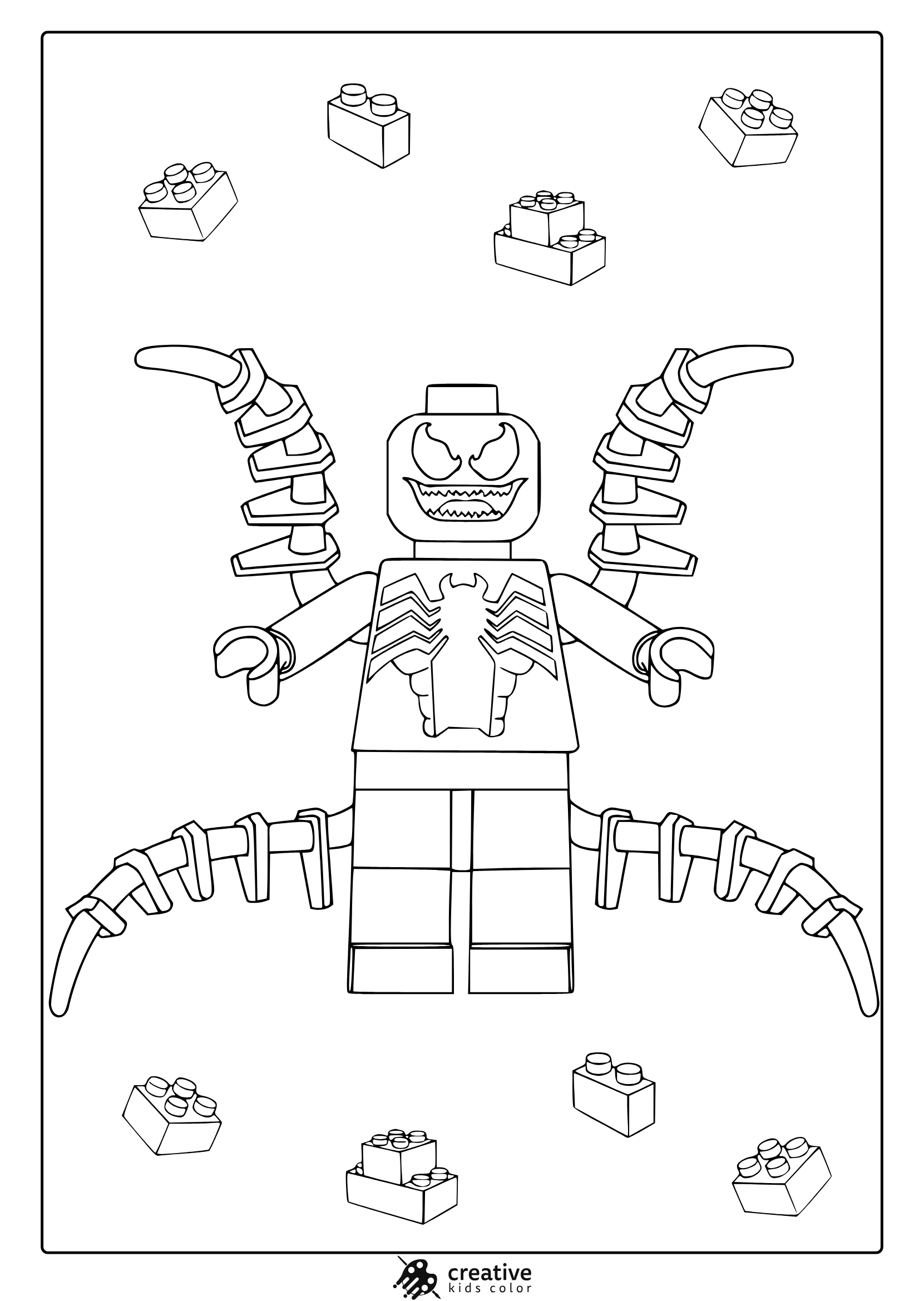 Venom Coloring Pages 25 Free Printable PDF 