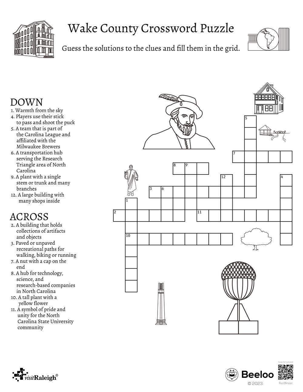 Printable Milwaukee Brewers Crossword Puzzle