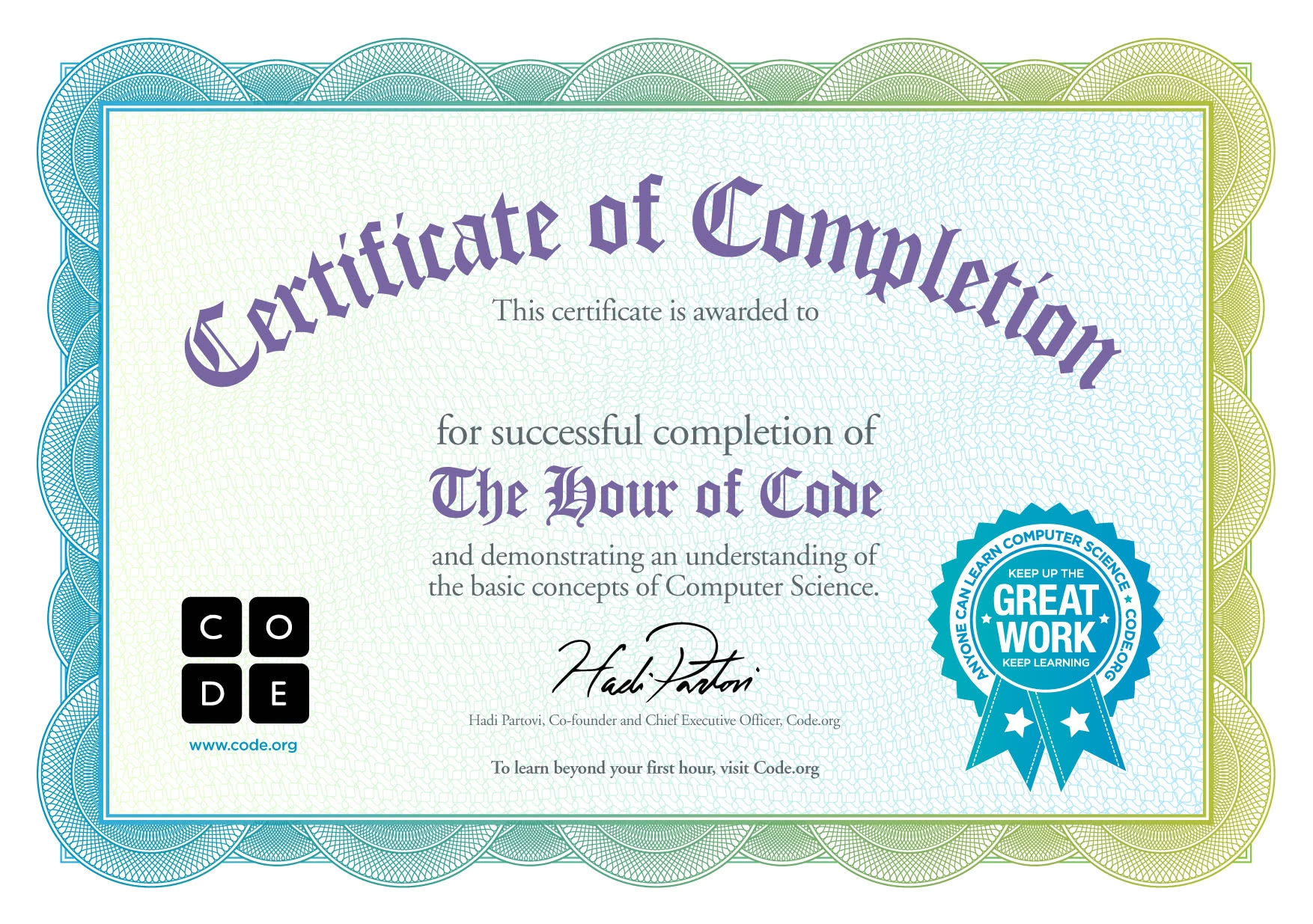 Where Can I Print Certificates For My Students Code