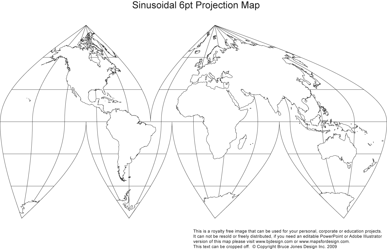 World Map Printable Template