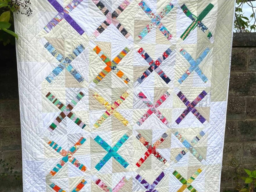 X Marks The Scrap Free Quilt Pattern For Scraps Scrap Fabric Love
