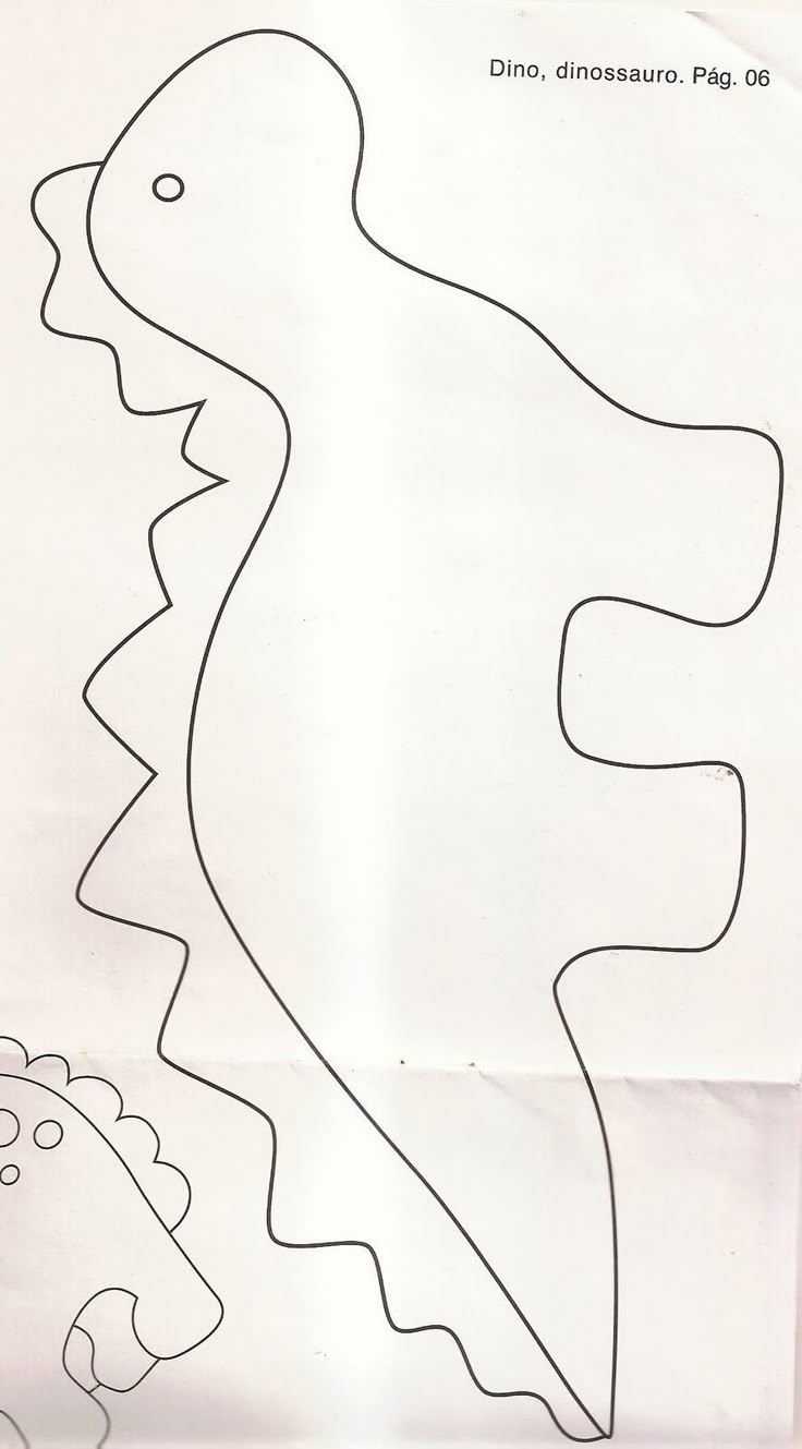 25 Wonderful Photo Of Dinosaur Sewing Pattern Figswoodfiredbistro