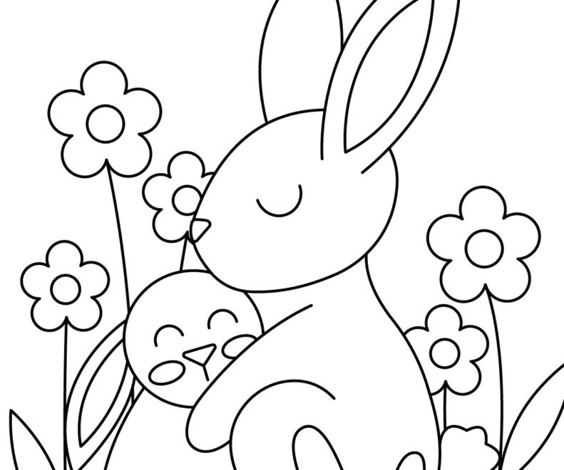 Bunny Coloring Pages 28 FREE Pages Printabulls