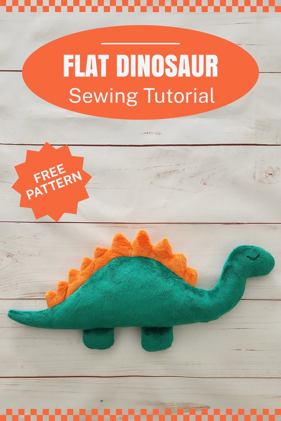 Free Printable Dinosaur Sewing Patterns