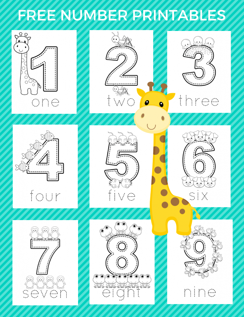 Free Preschool Number Printables Slap Dash Mom Free Preschool Number Printables Slap Dash Mom