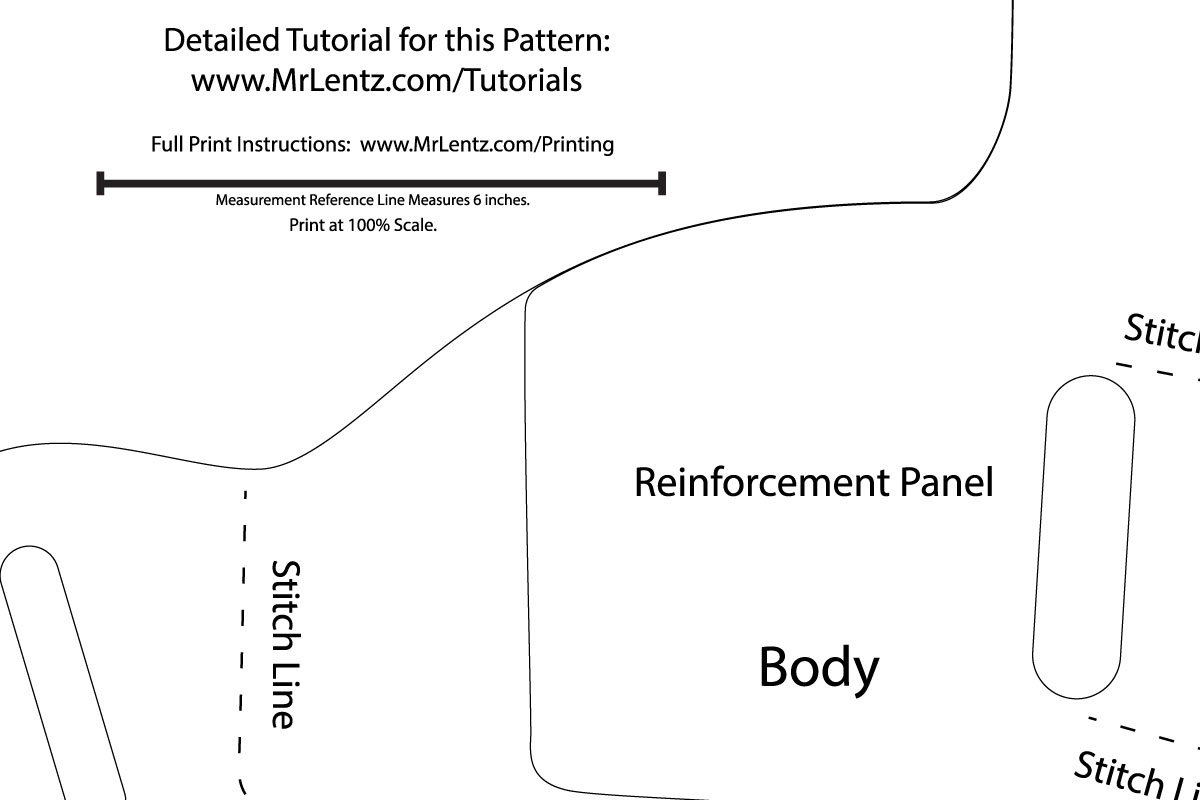 Glock 31 Leather Holster Pattern OWB Mr Lentz Leather Goods