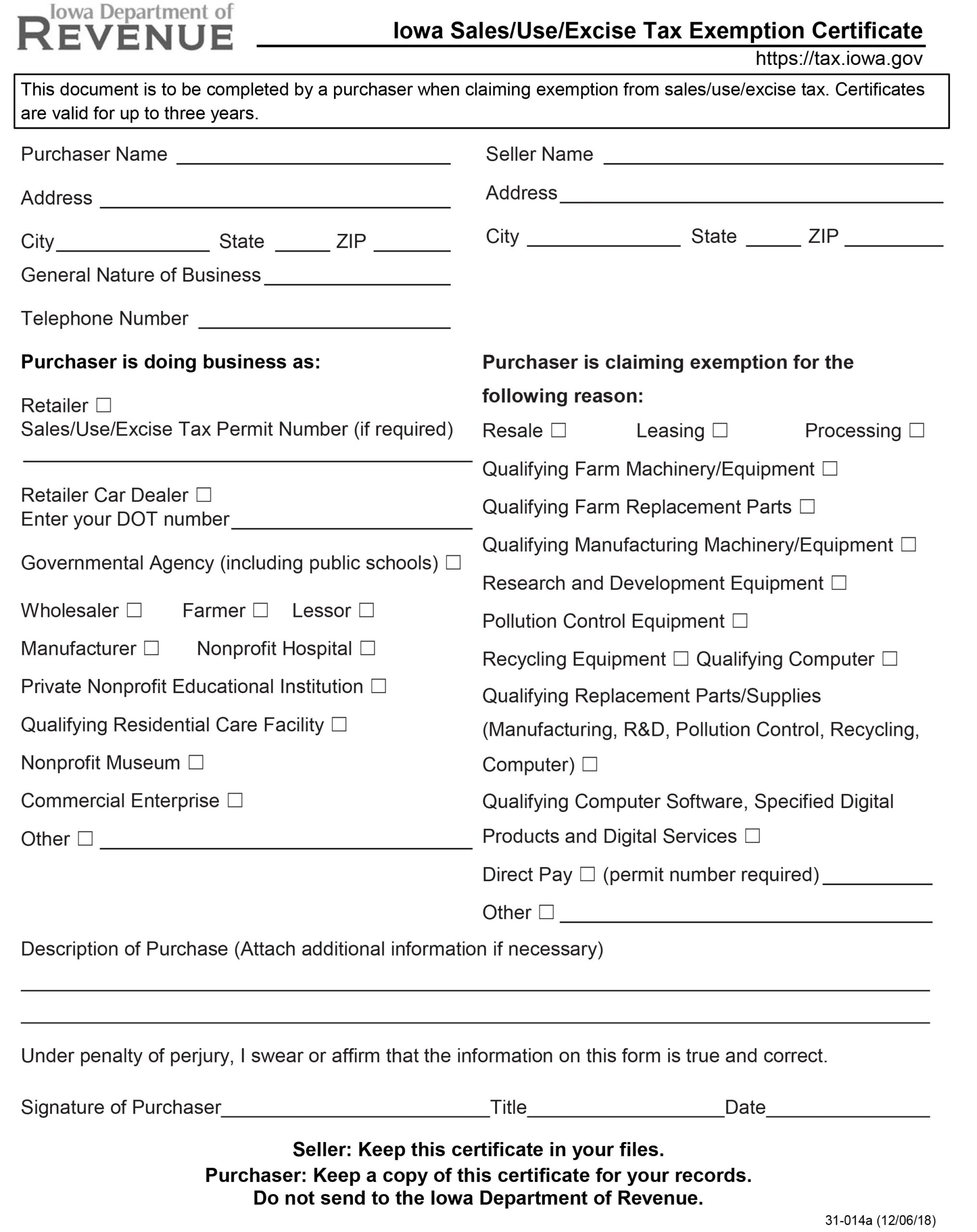 Iowa Resale Certificate Trivantage Iowa Resale Certificate Trivantage