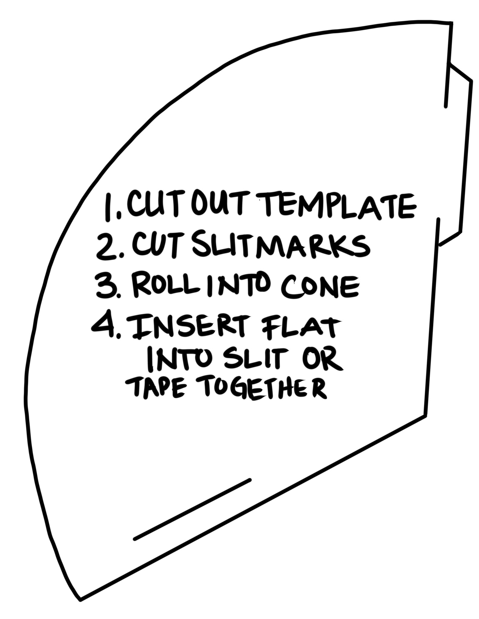 Party Hat Pattern Printable