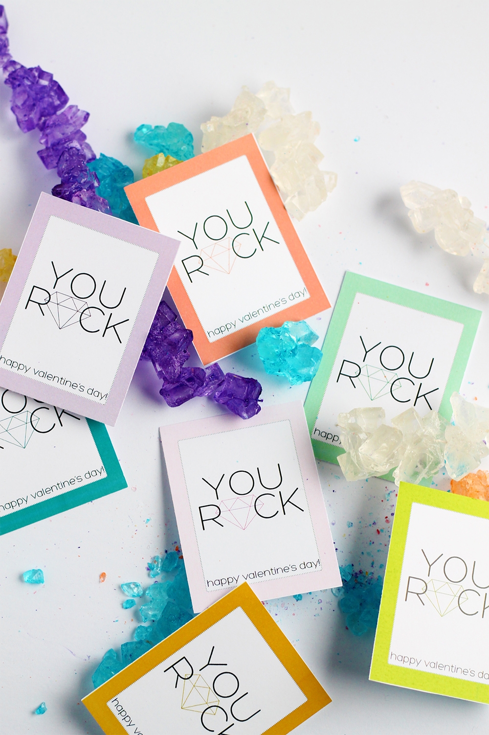 Print You Rock Printable Valentine Squirrelly Minds