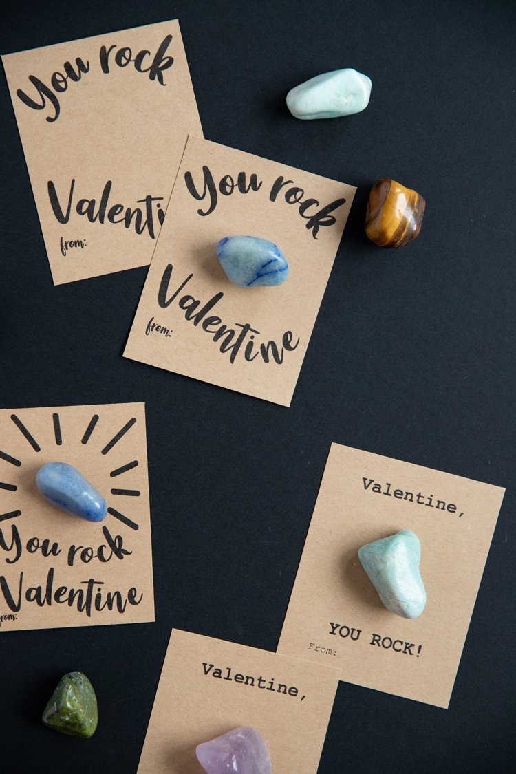 You Rock Valentines Free Printable
